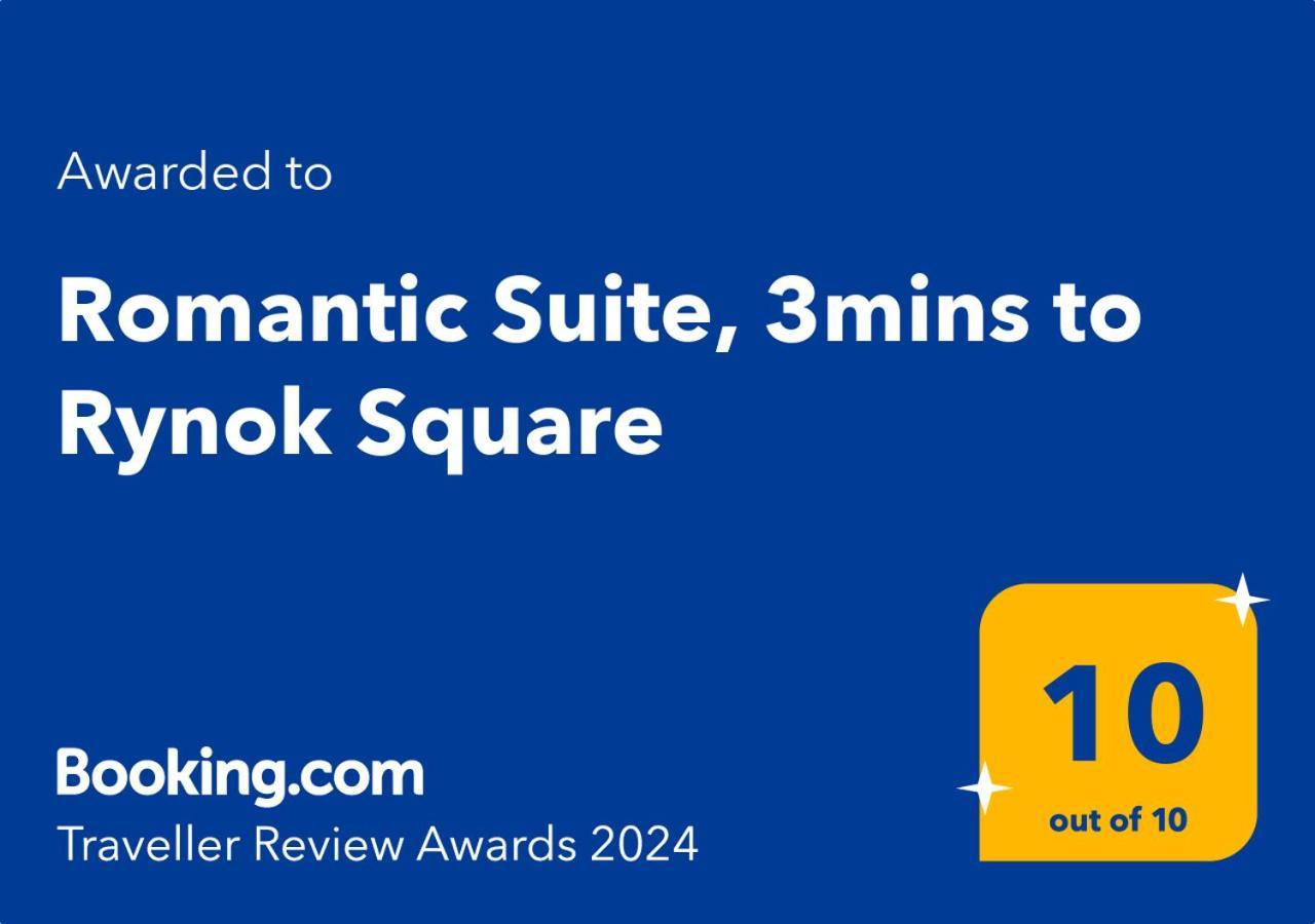 Romantic Suite, 3Mins To Rynok Square Lemberg Exterior foto